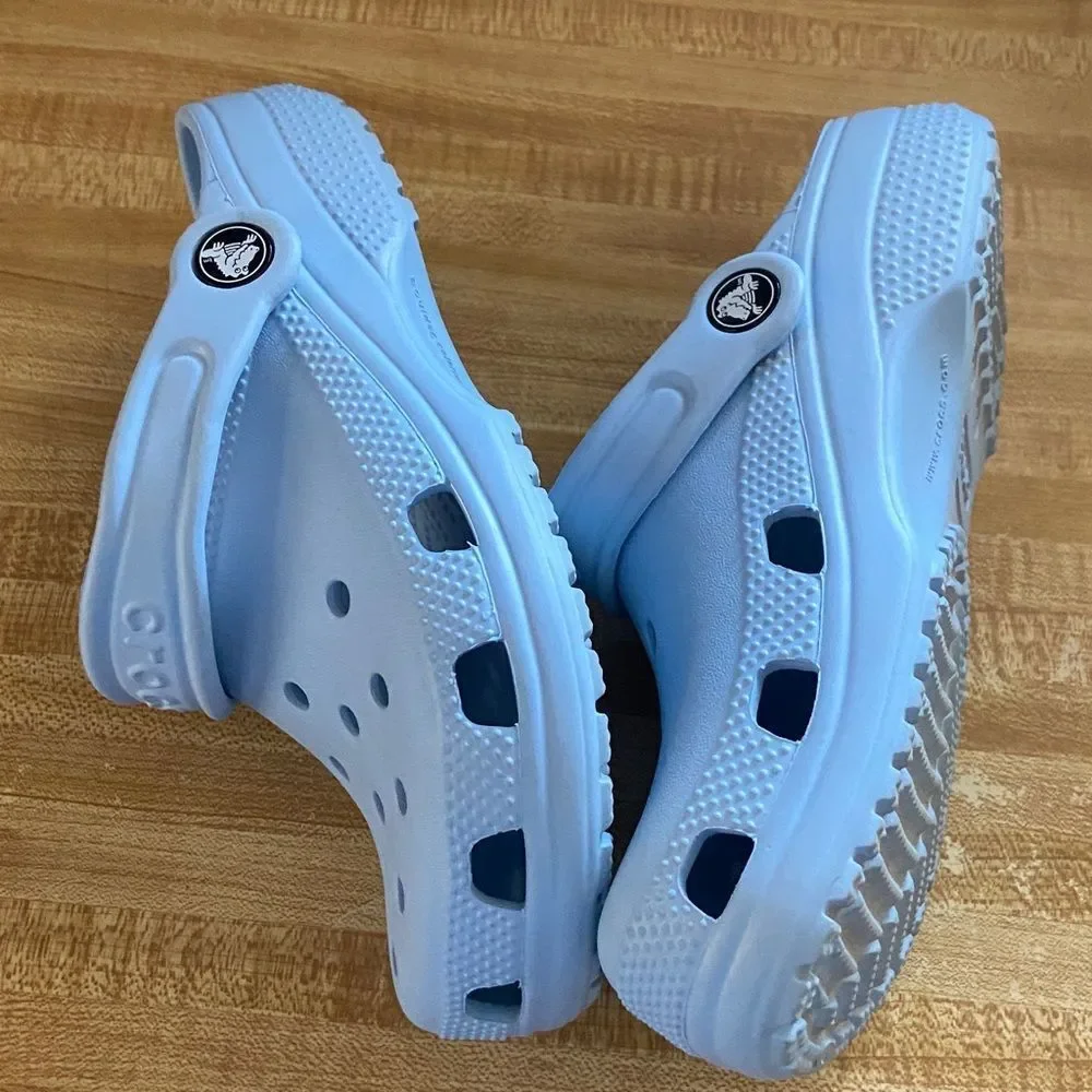 CROCS Kids Light Blue Sandals Size J 2